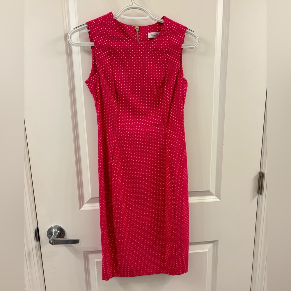 Calvin Klein business casual mid dress